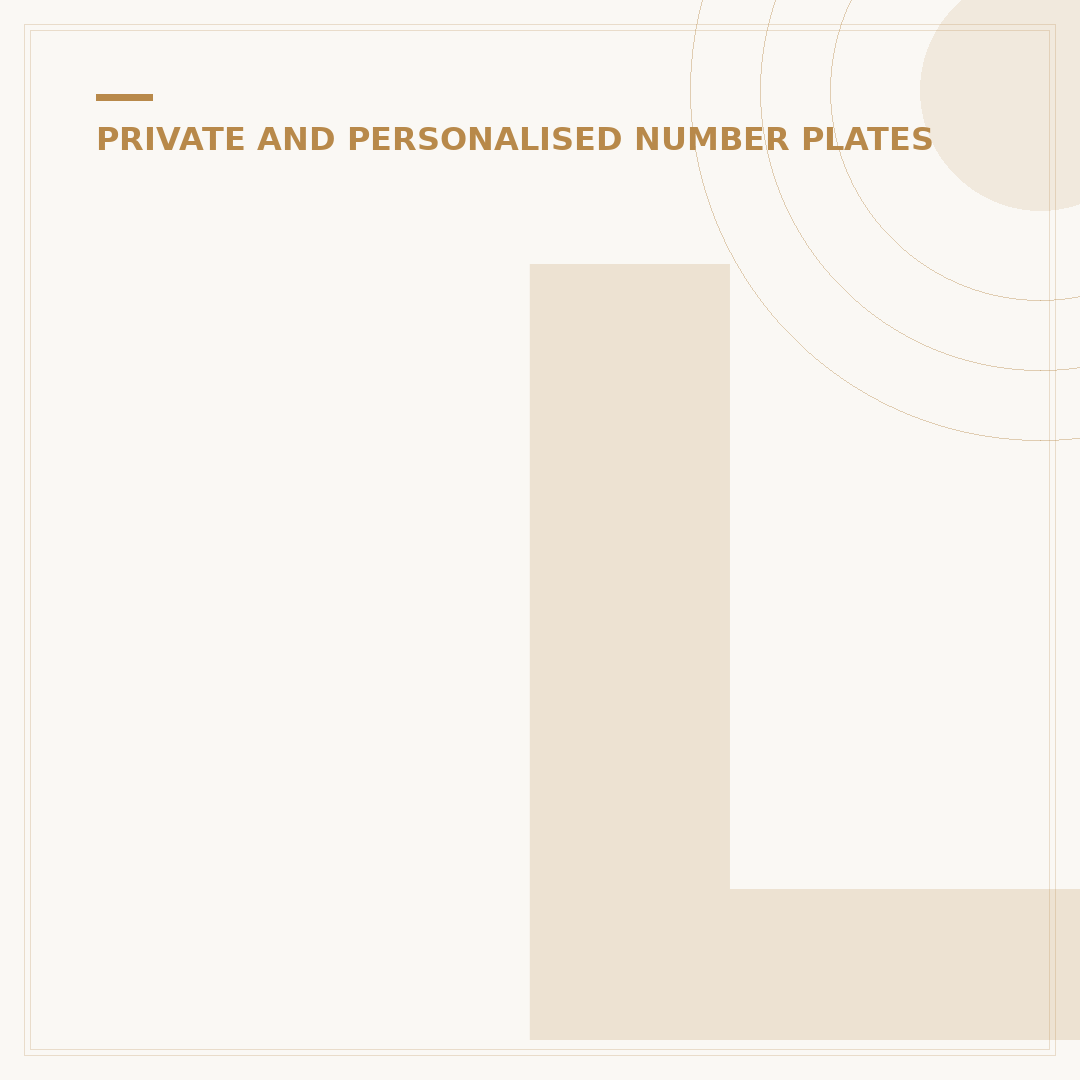 Lost Number Plate Retention Certificate: What To Do
