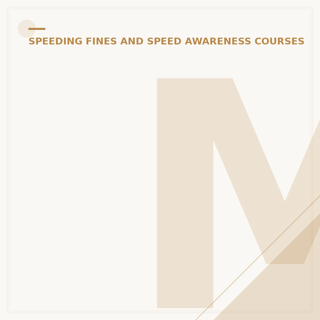 M27 Speeding Fine: What to Expect and Your Options