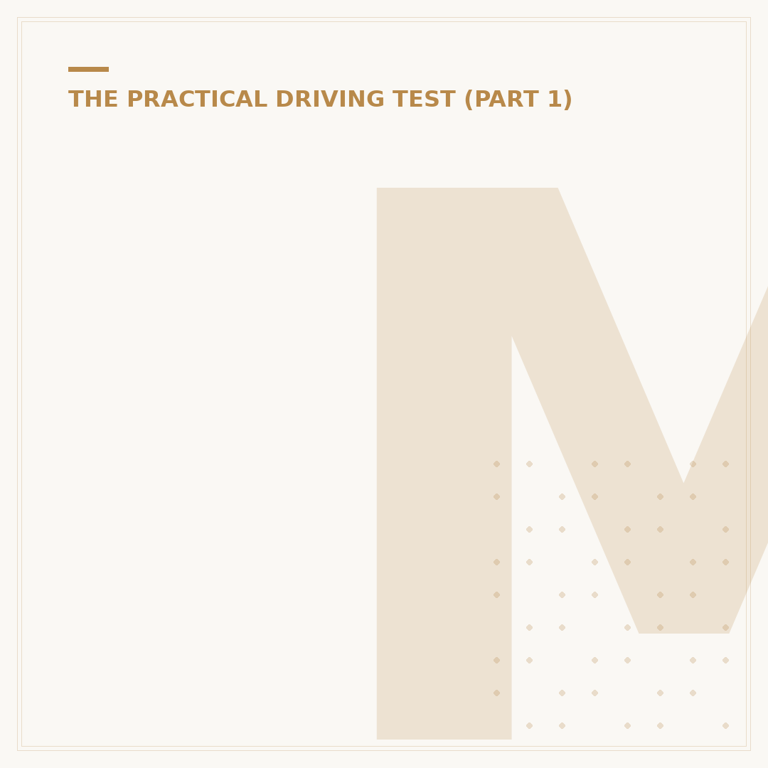 Major Faults Driving Test: What Causes Failure