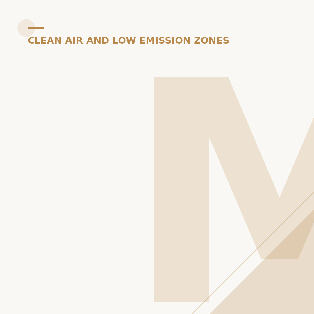 Manchester Low Emission Zone: What Drivers Need To Know