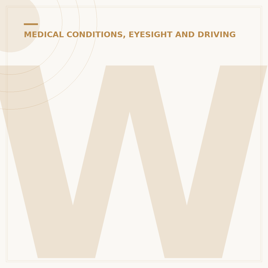 What 10 Medical Conditions Must Be Reported to the DVLA?