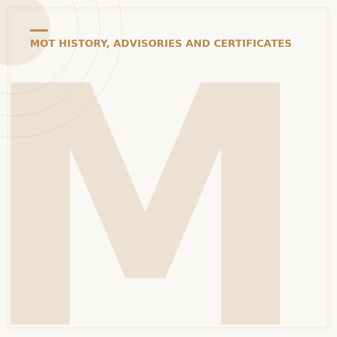 MOT History and Vehicle Tax