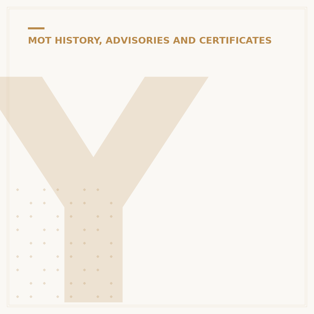 Your Vehicle MOT History Explained