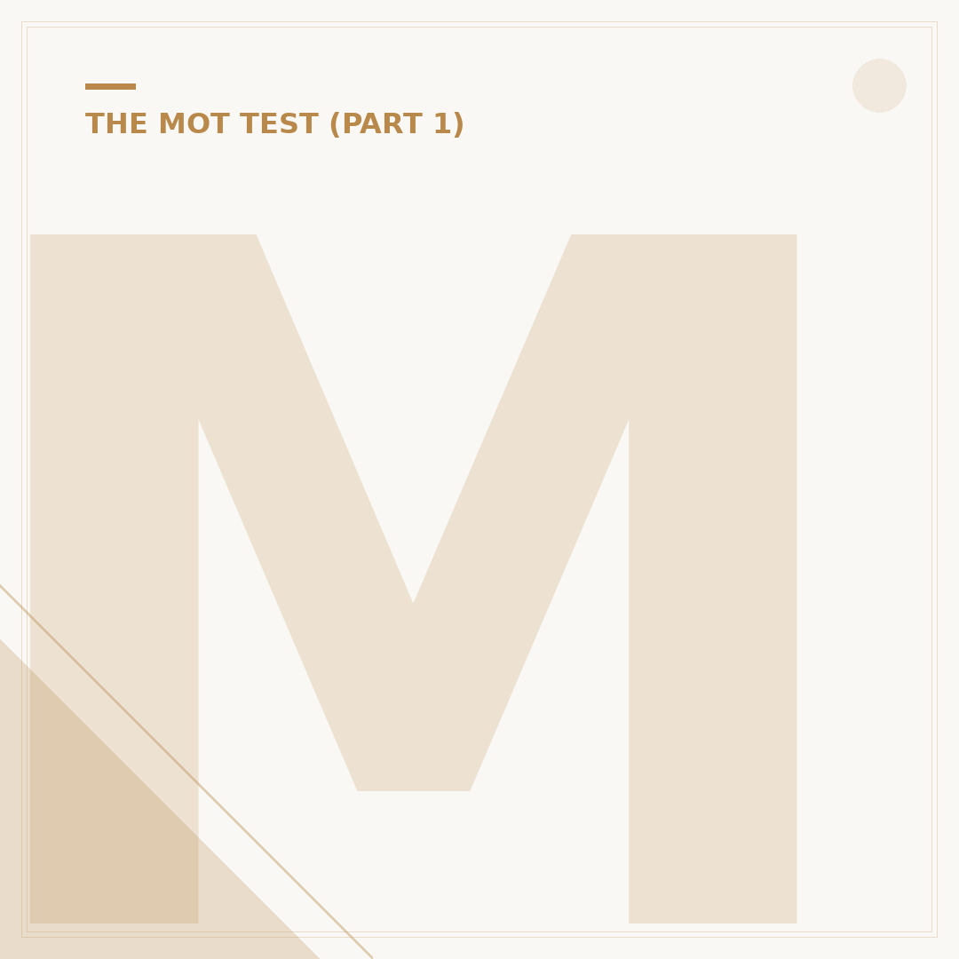 MOT Test Changes: What You Need to Know