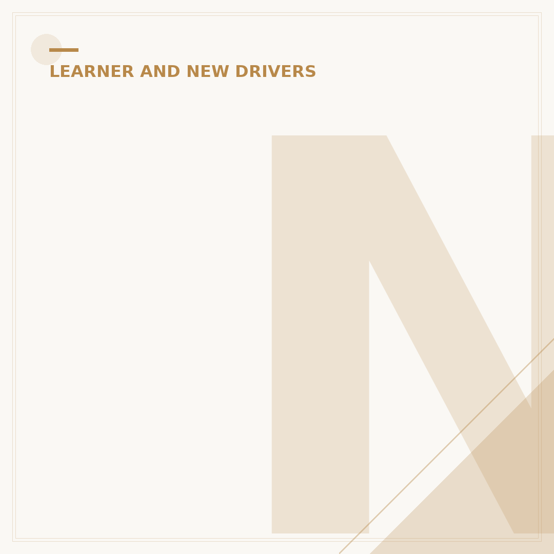 New Learner Driver Rules Explained