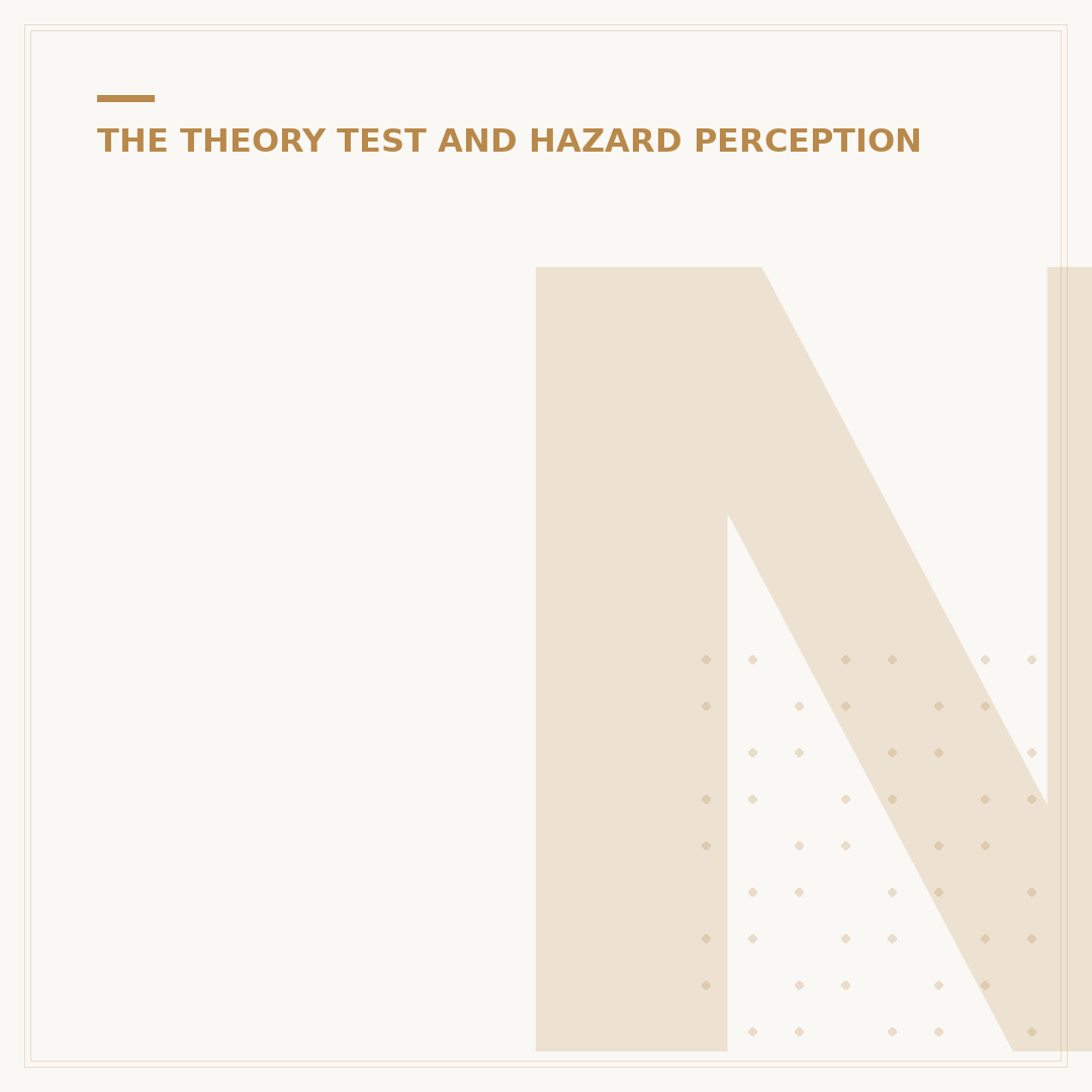 New Theory Test Rules for 3 Times
