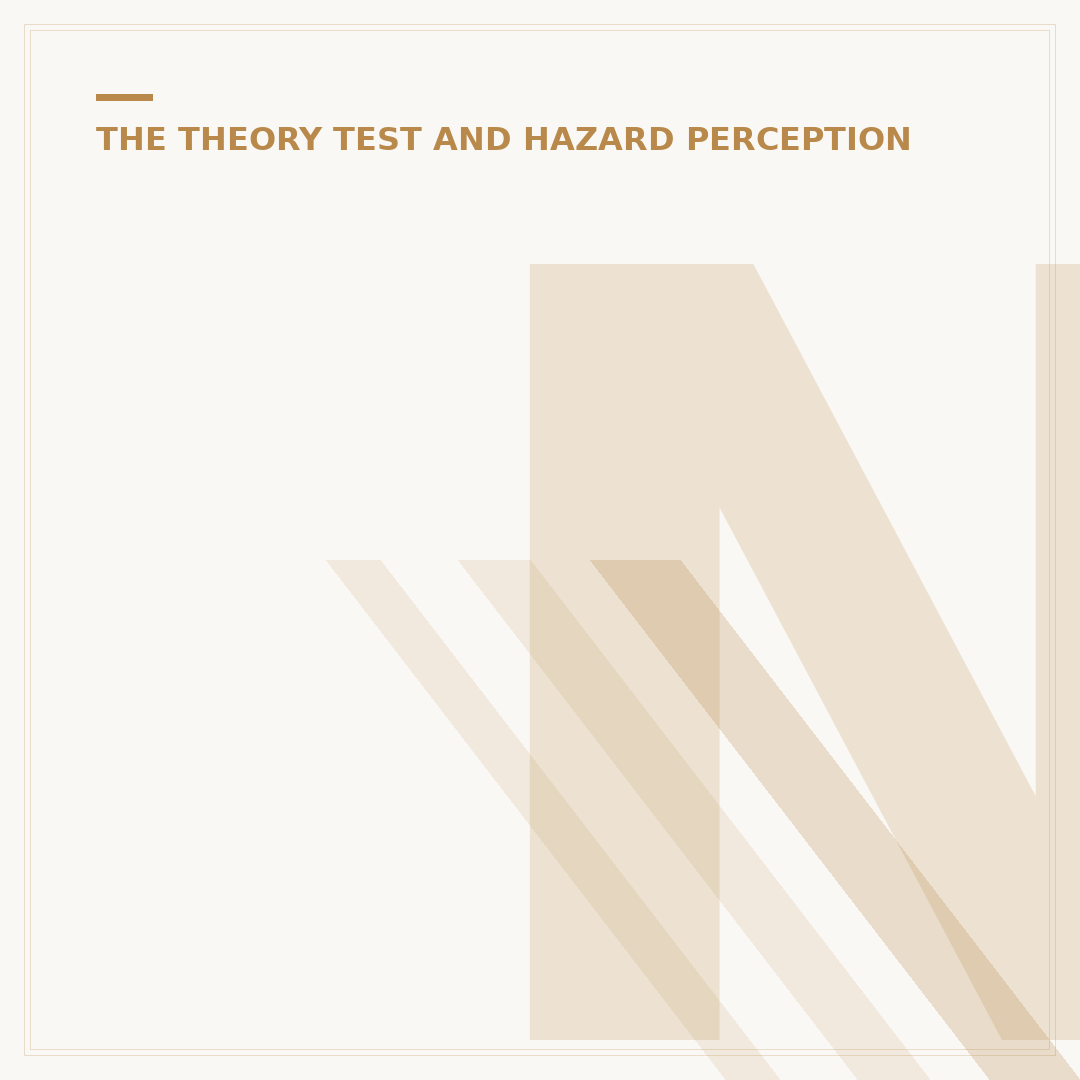 New Theory Test Rules Explained for UK Drivers