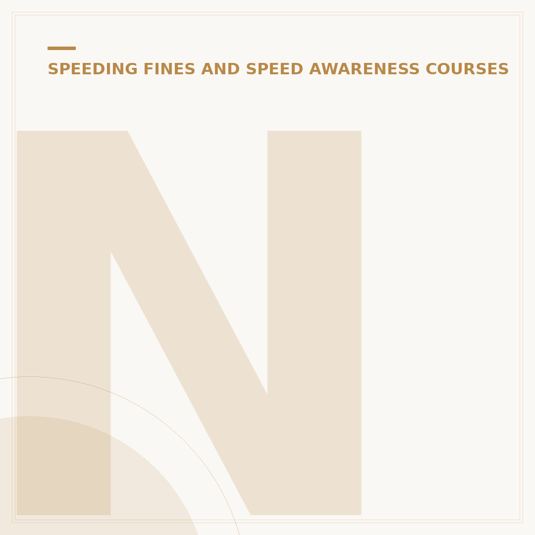 Notice of Intended Prosecution for Speeding