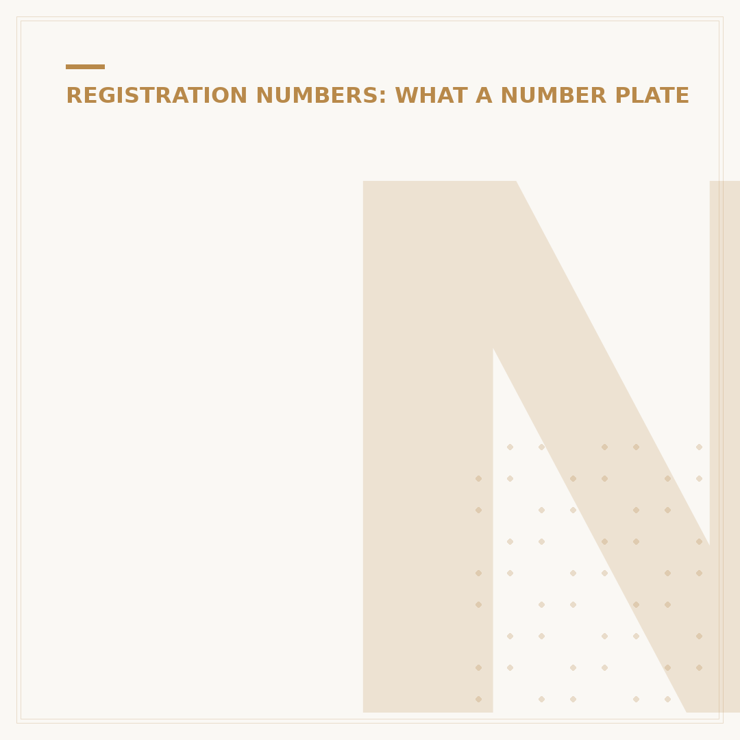 Number Plate Adhesive: Secure Your Plates