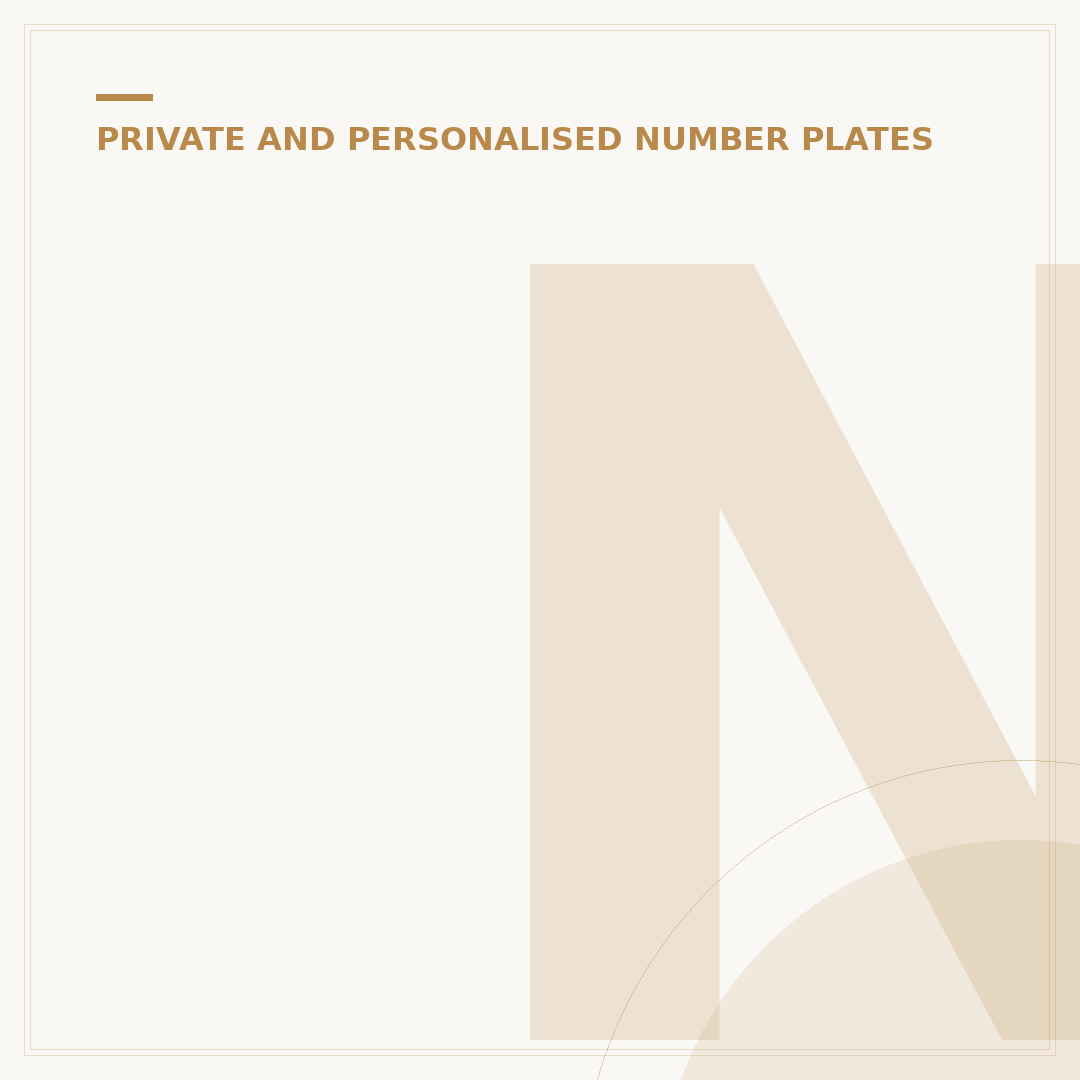 Number Plate Transfer to New Car: The UK Process