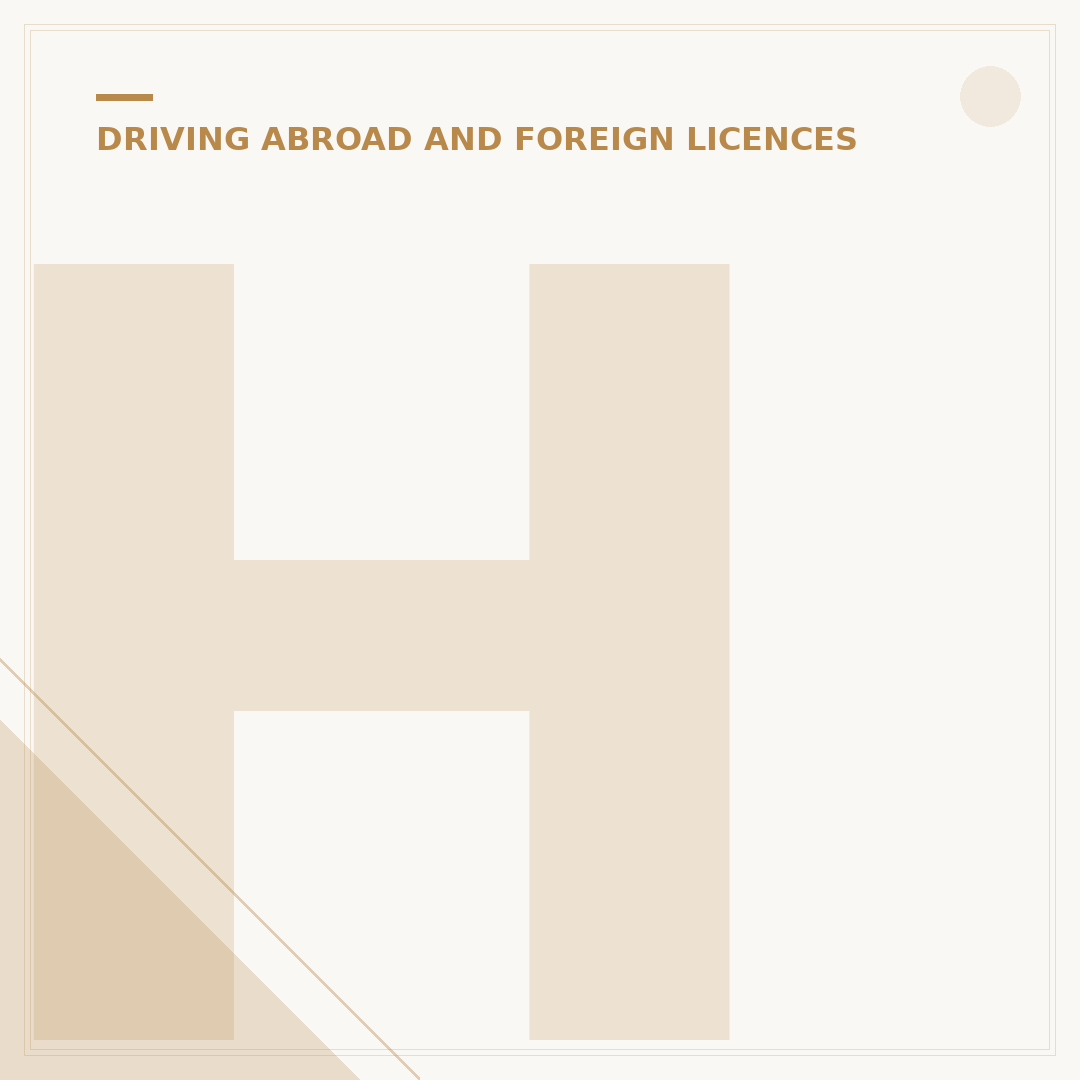 How Do I Obtain an International Driving Licence?