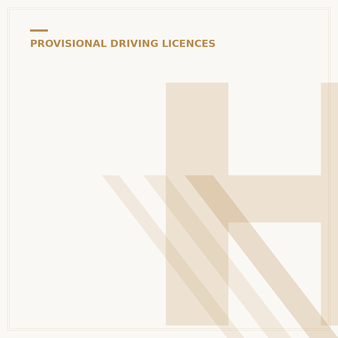 How to Obtain Your Provisional Driving Licence