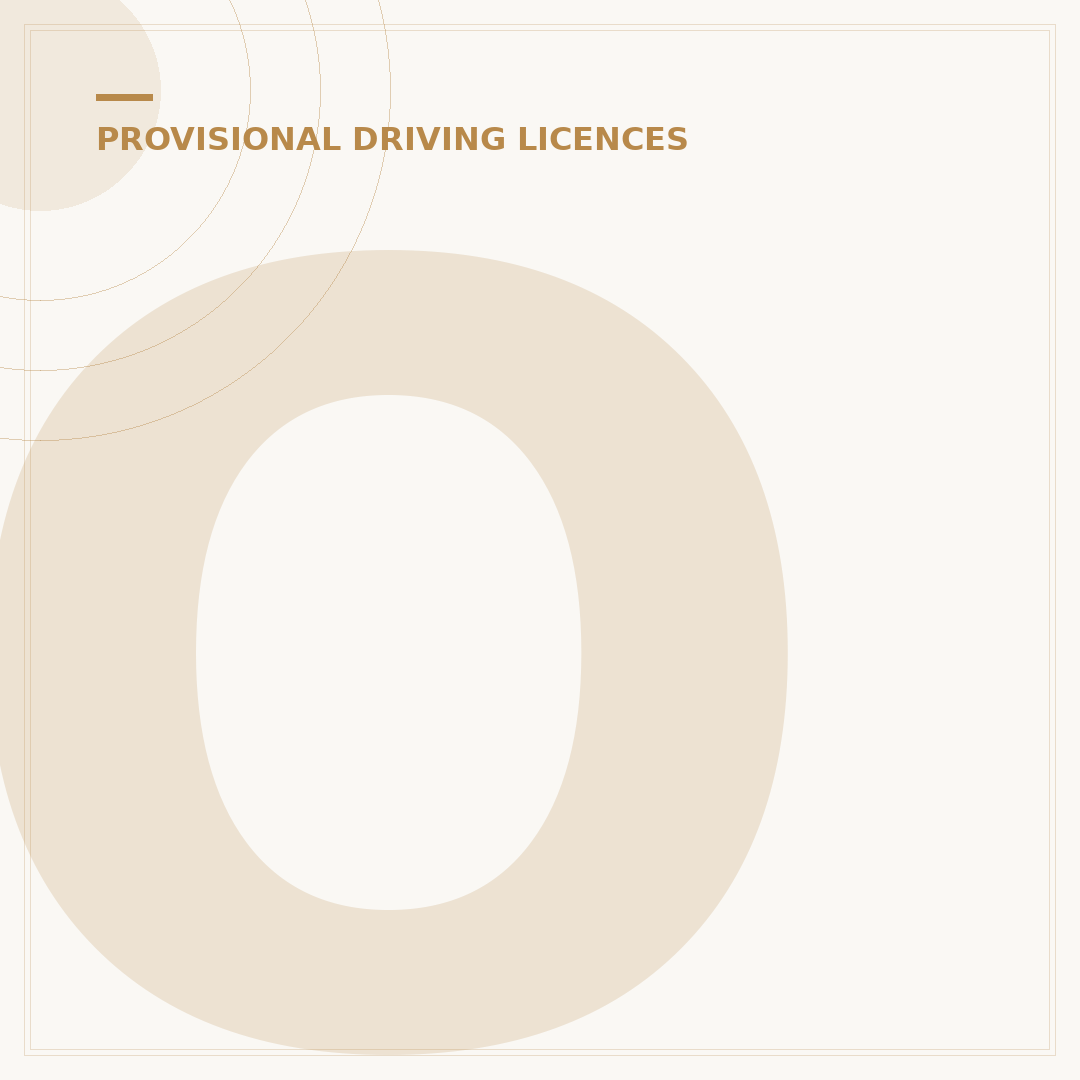 Ordering a New Provisional Licence