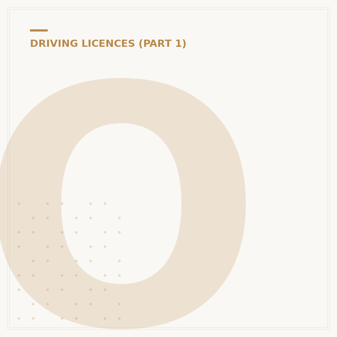 Over 70's Driving Licence Renewal