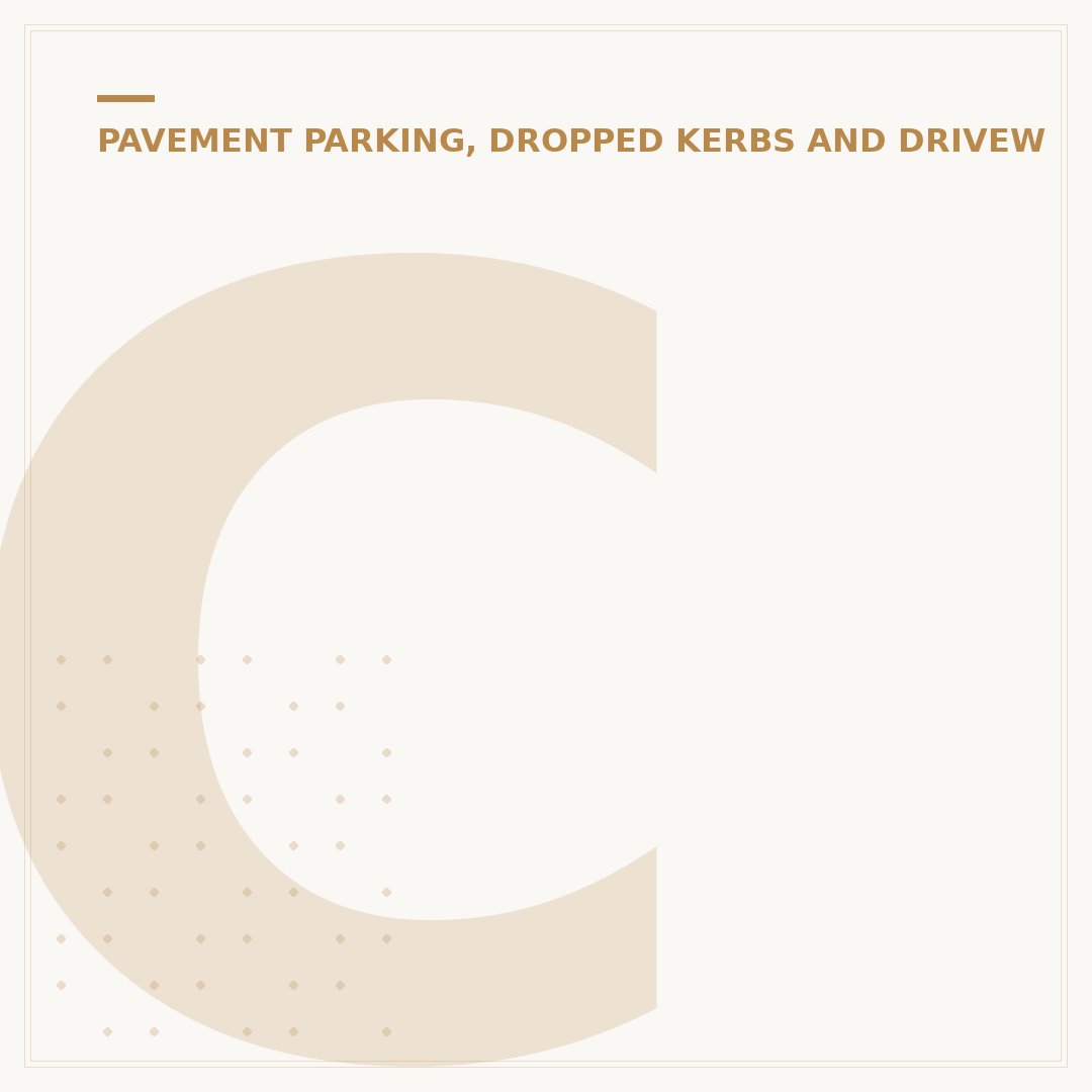 Can You Park Opposite a Dropped Kerb in the UK?