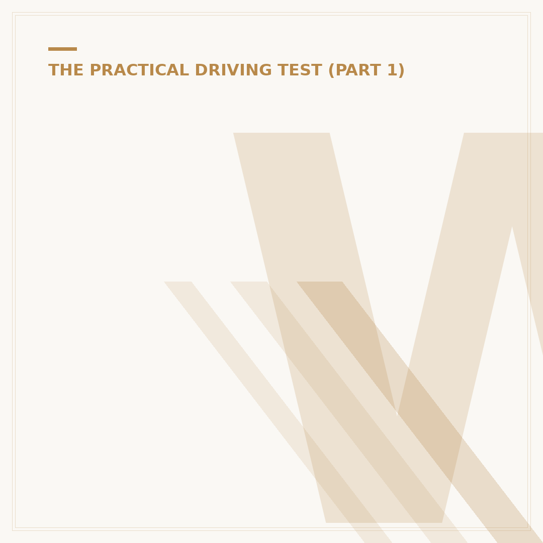 What to Present to Pass Your Driving Test