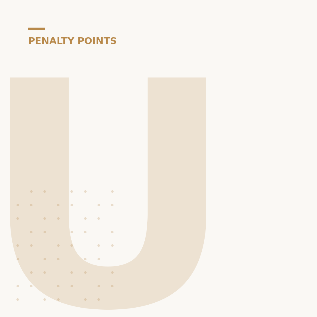 UK Penalty Points System Explained: Driving Licence Rules