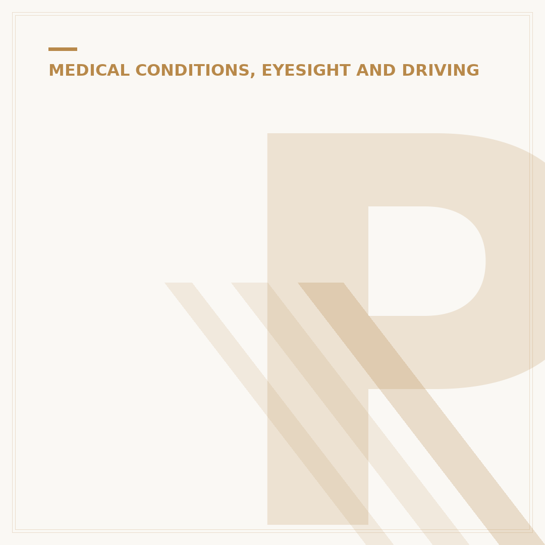 Pensioner DVLA Eye Test: What Drivers Need to Know