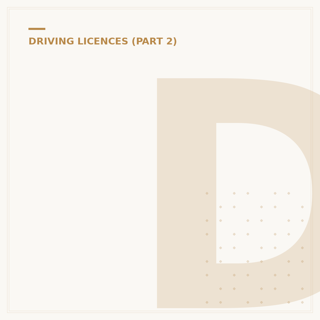 Do You Need a Photo Driving Licence?
