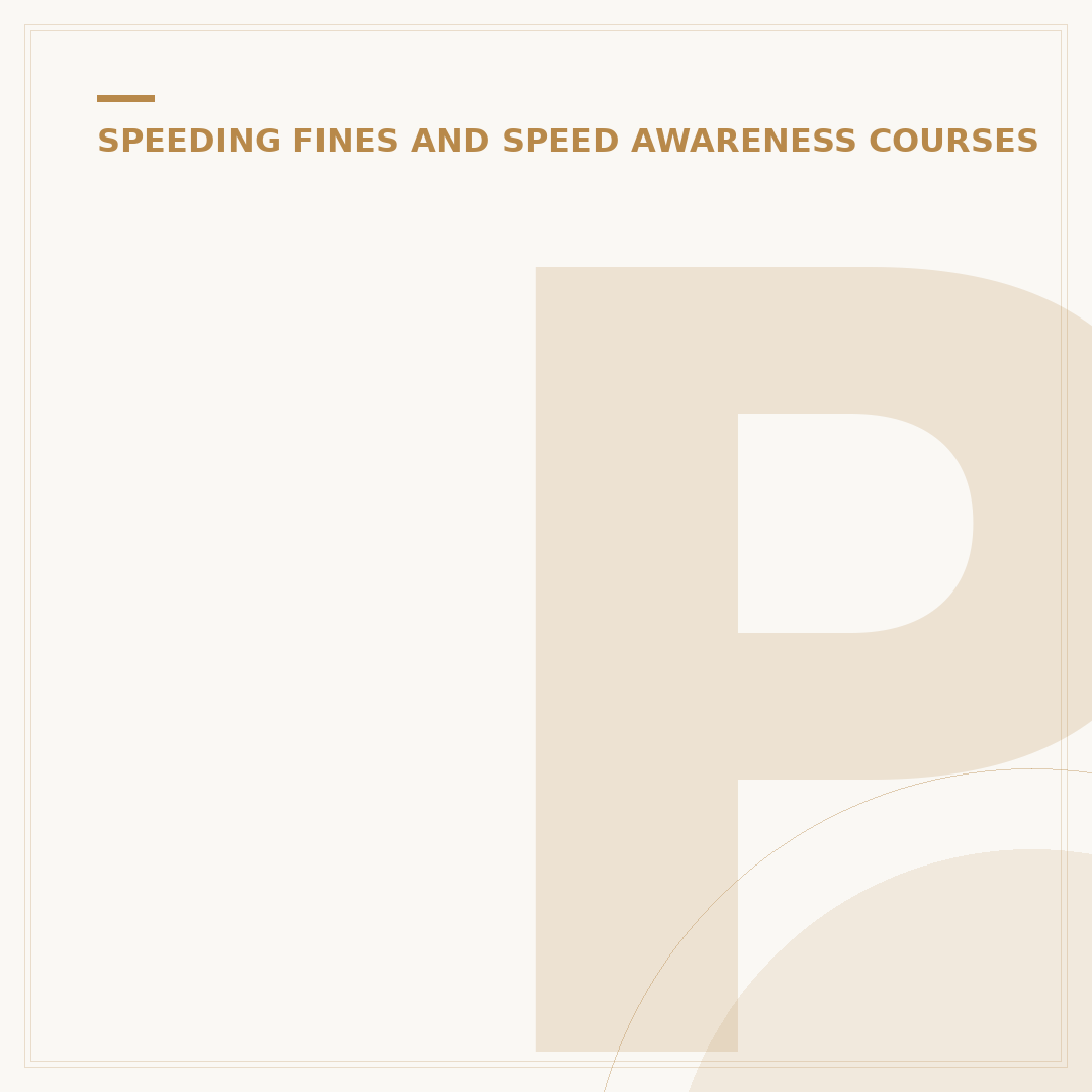 Points on Licence for Speeding: How They Work