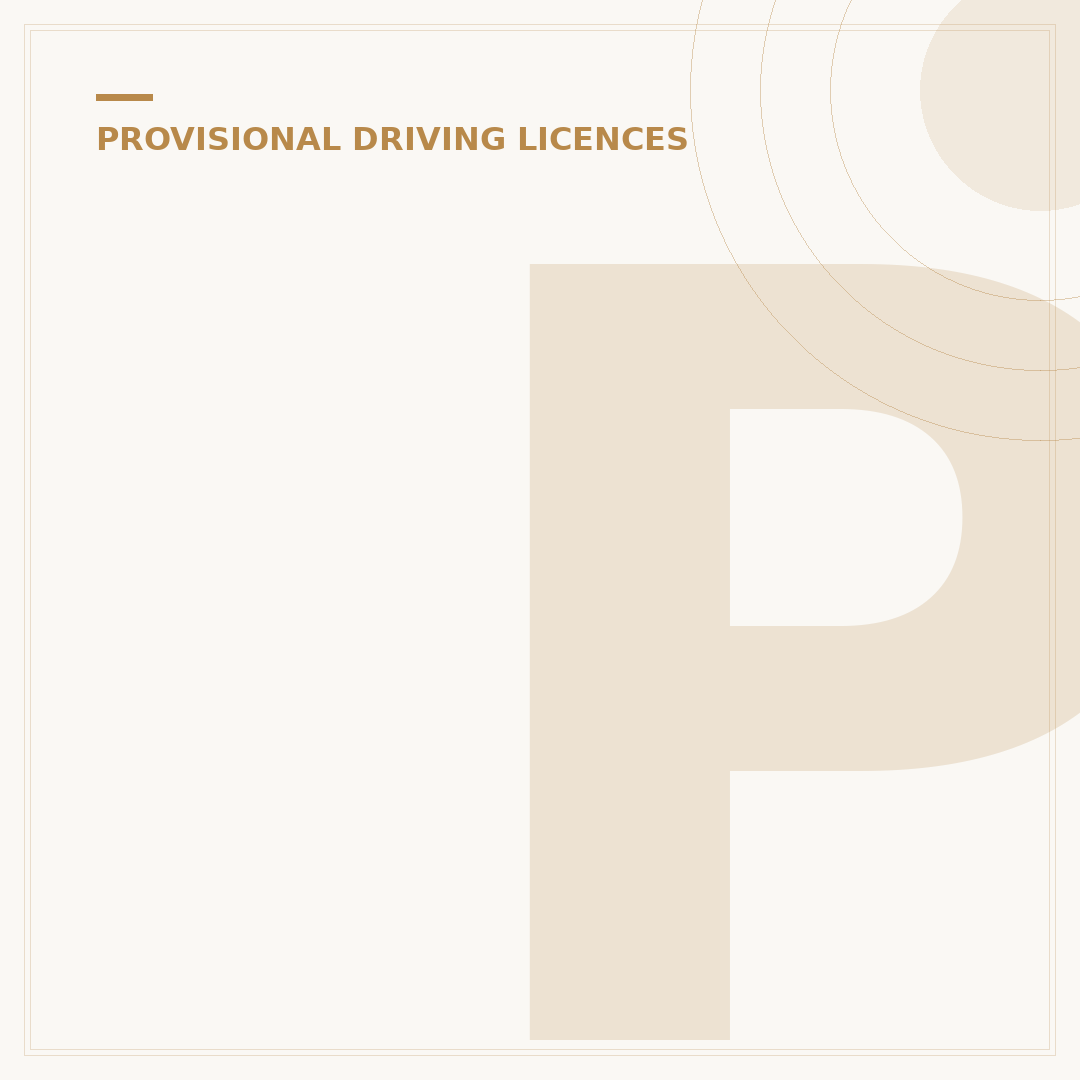 Provisional Driving Licence Number: Find and Use Yours