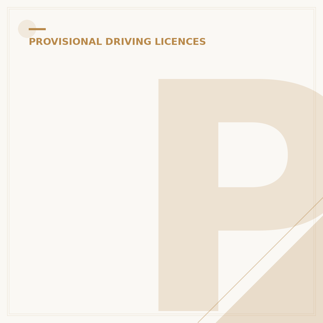 Provisional Motorcycle Licence in the UK
