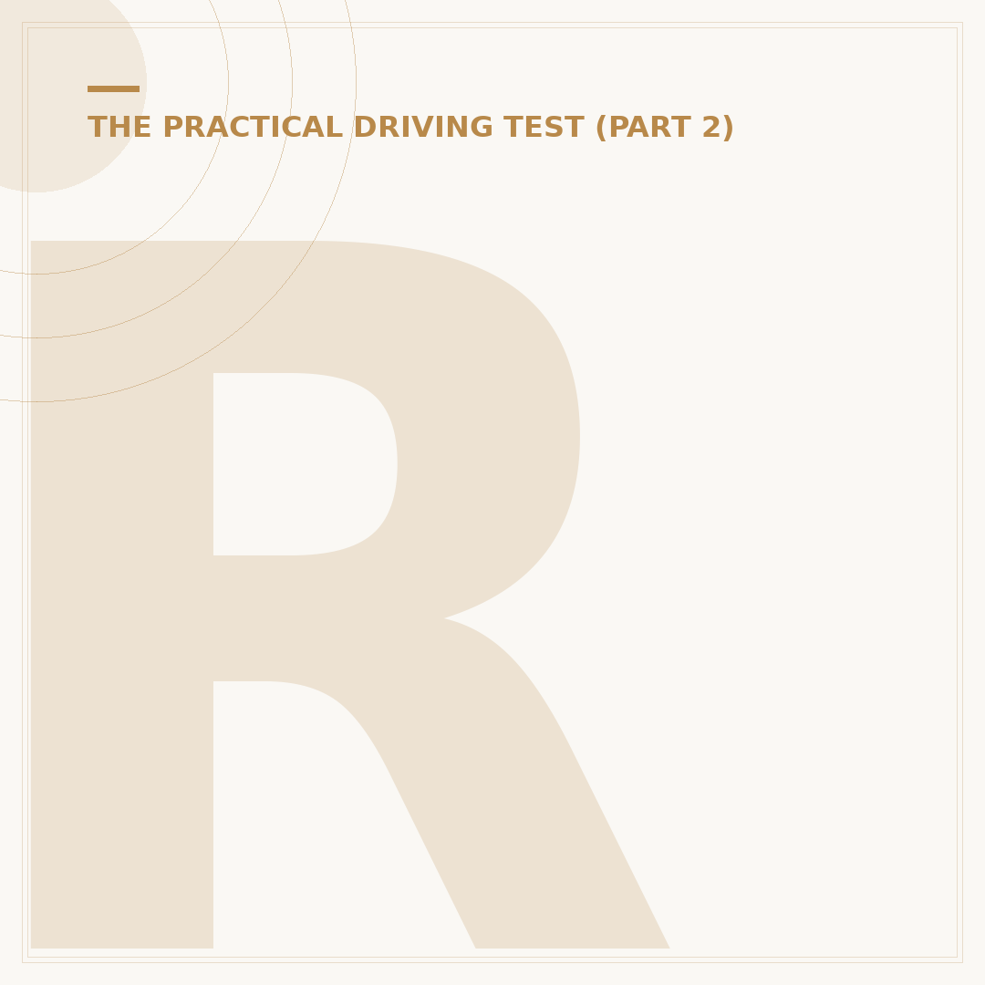 Reasons for Failing a Driving Test
