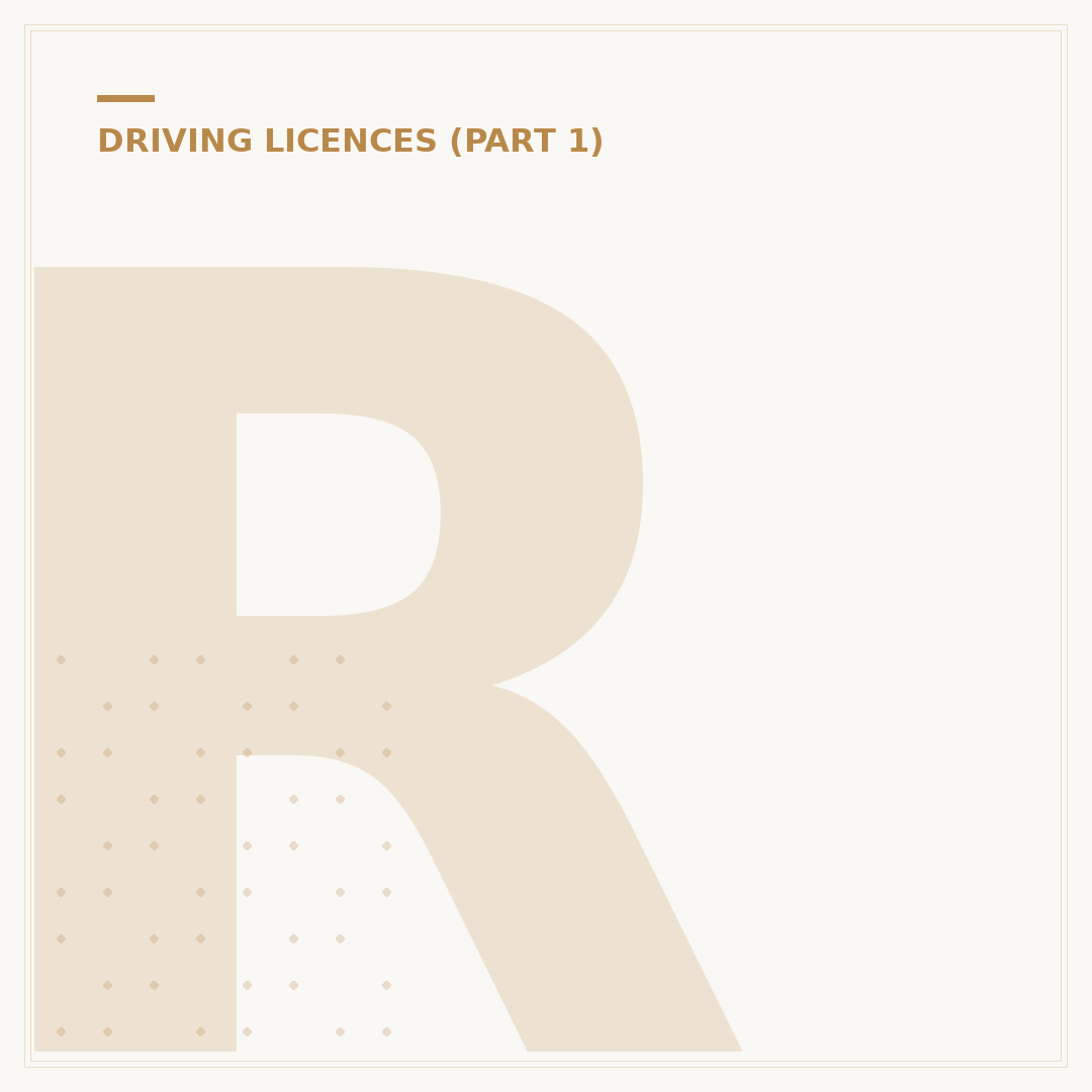Renew a Driving Licence at 73 Years Old