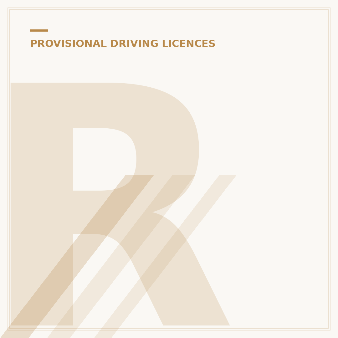 Renew an Expired Provisional Driving Licence