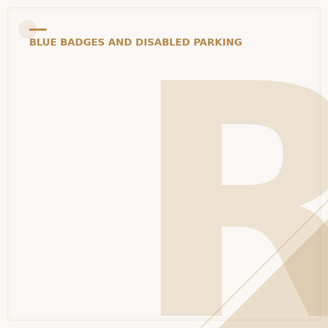 Reporting Misuse of Blue Badge: What You Need to Know