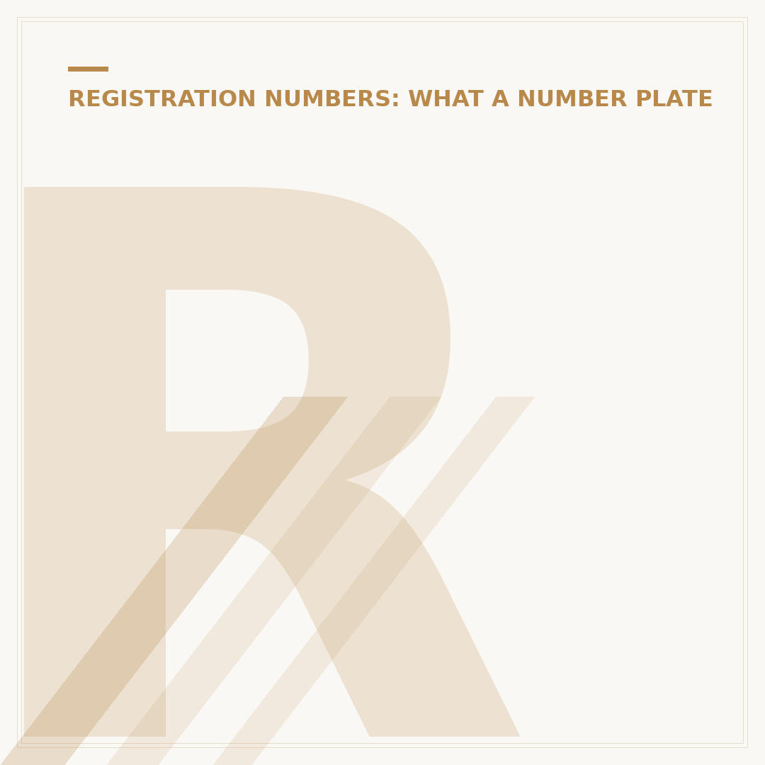Road Legal Motorcycle Number Plates: Requirements & Checks