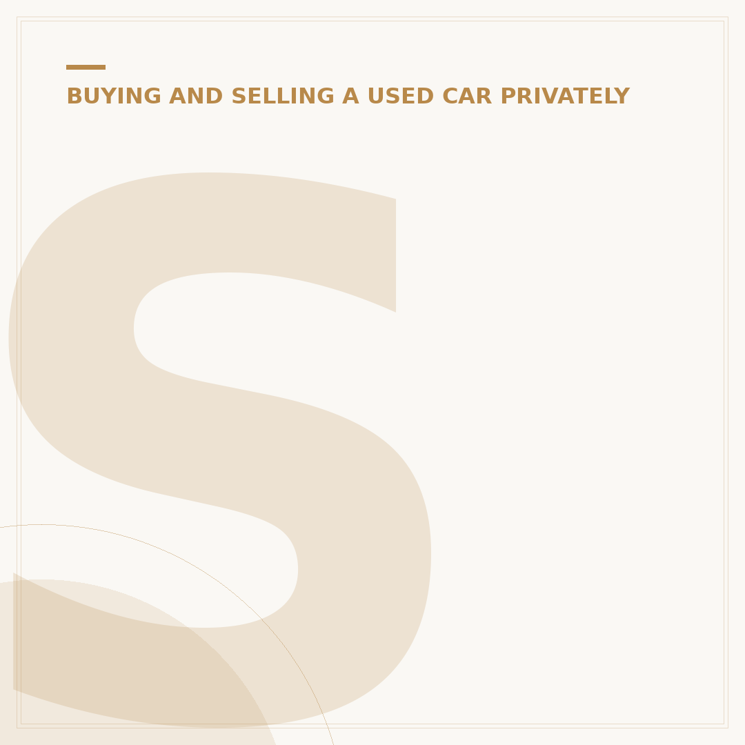 Selling Your Car Privately: What To Do
