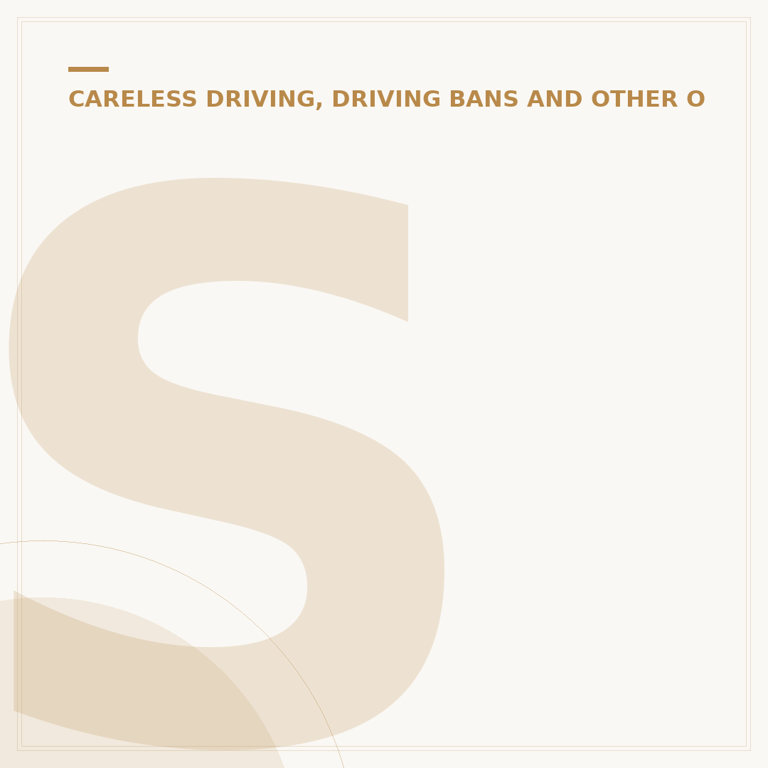 Serious Injury by Dangerous Driving: Your Legal Options