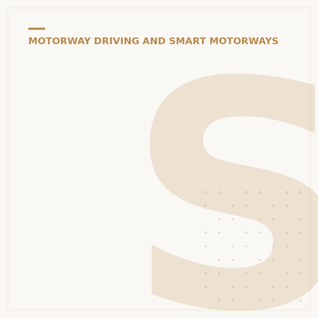 Smart Motorway Signs: Understanding Your Highway Signals