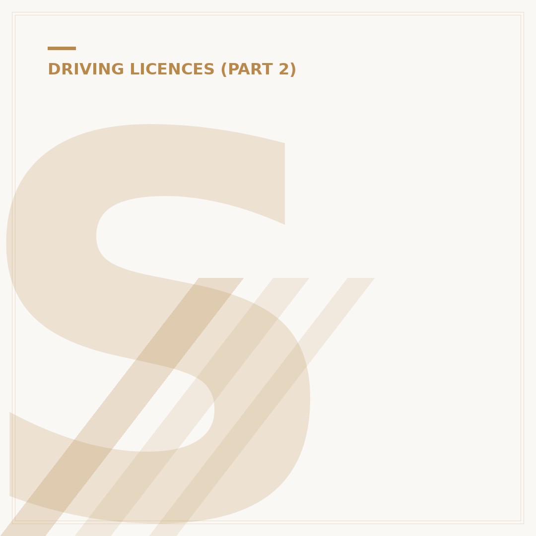 Surrendering Your Driving Licence: When and How to Do It