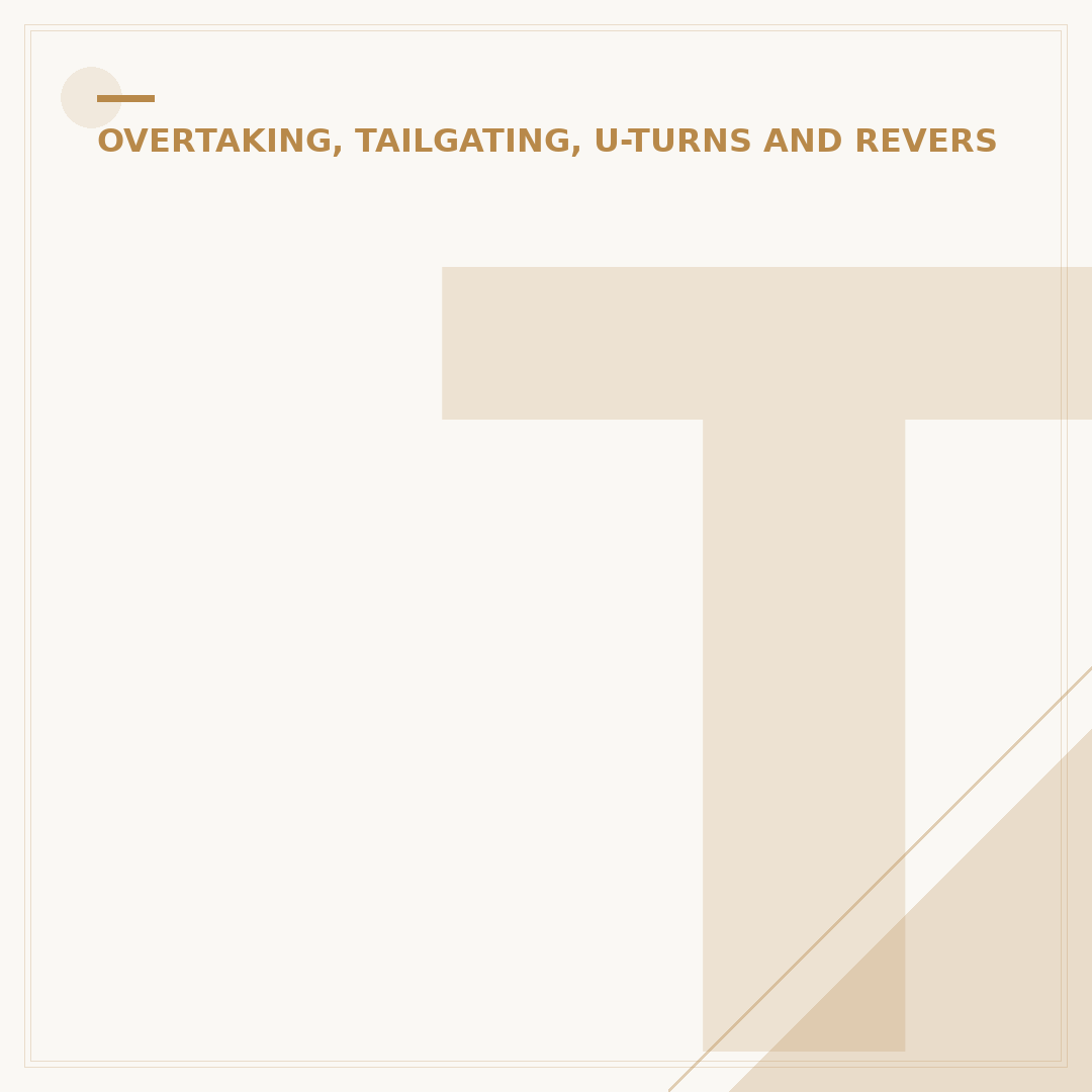 Tailgating: Understanding the Risks and Safe Driving
