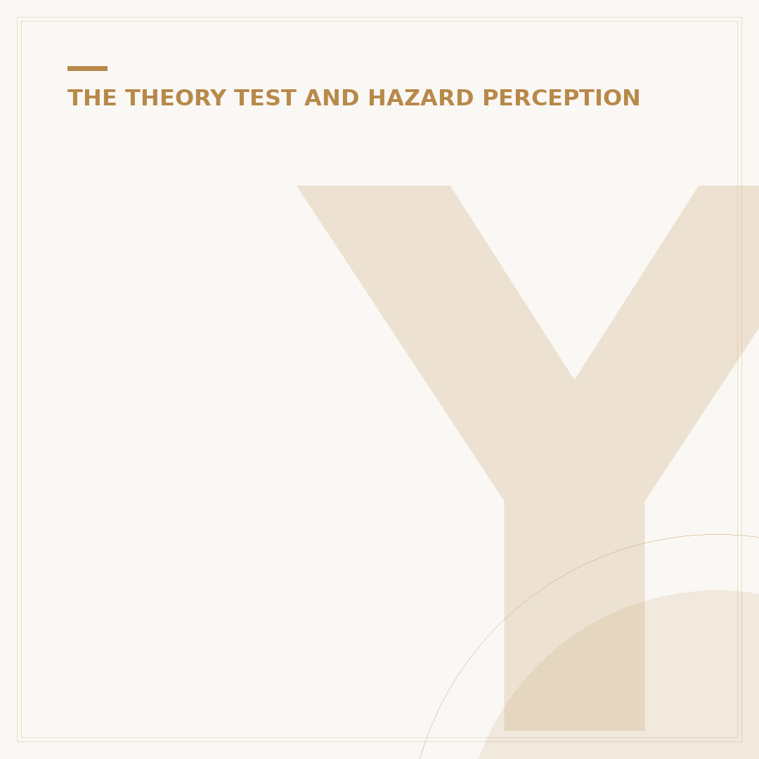 Your Theory Test Pass Certificate Explained