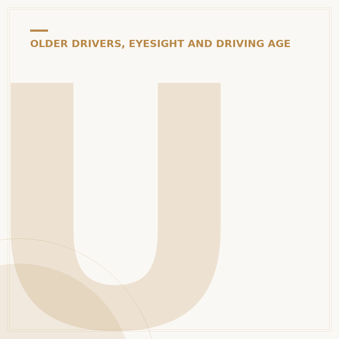 UK Driving Licence Eye Test for Older Drivers