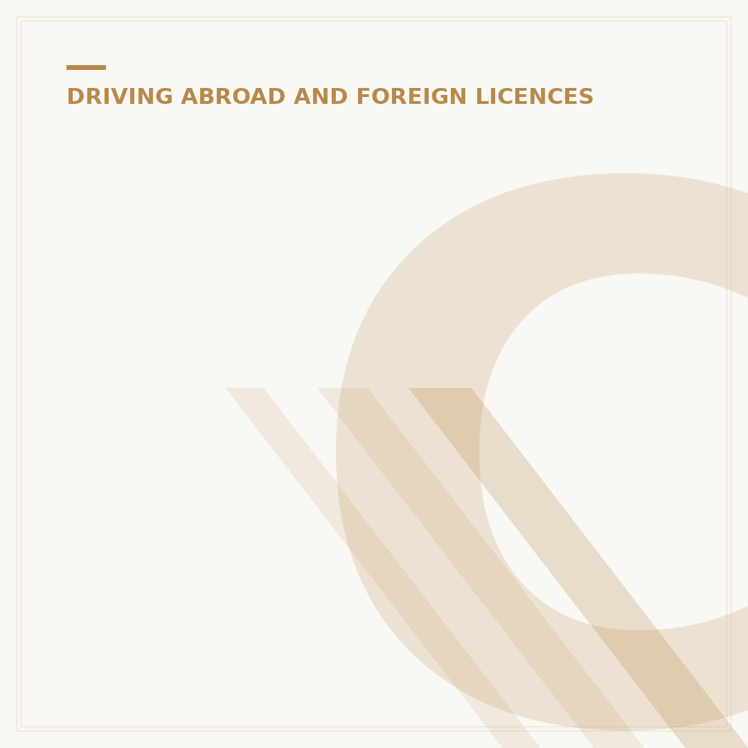 Can I Hold Both a UK and EU Driving Licence?