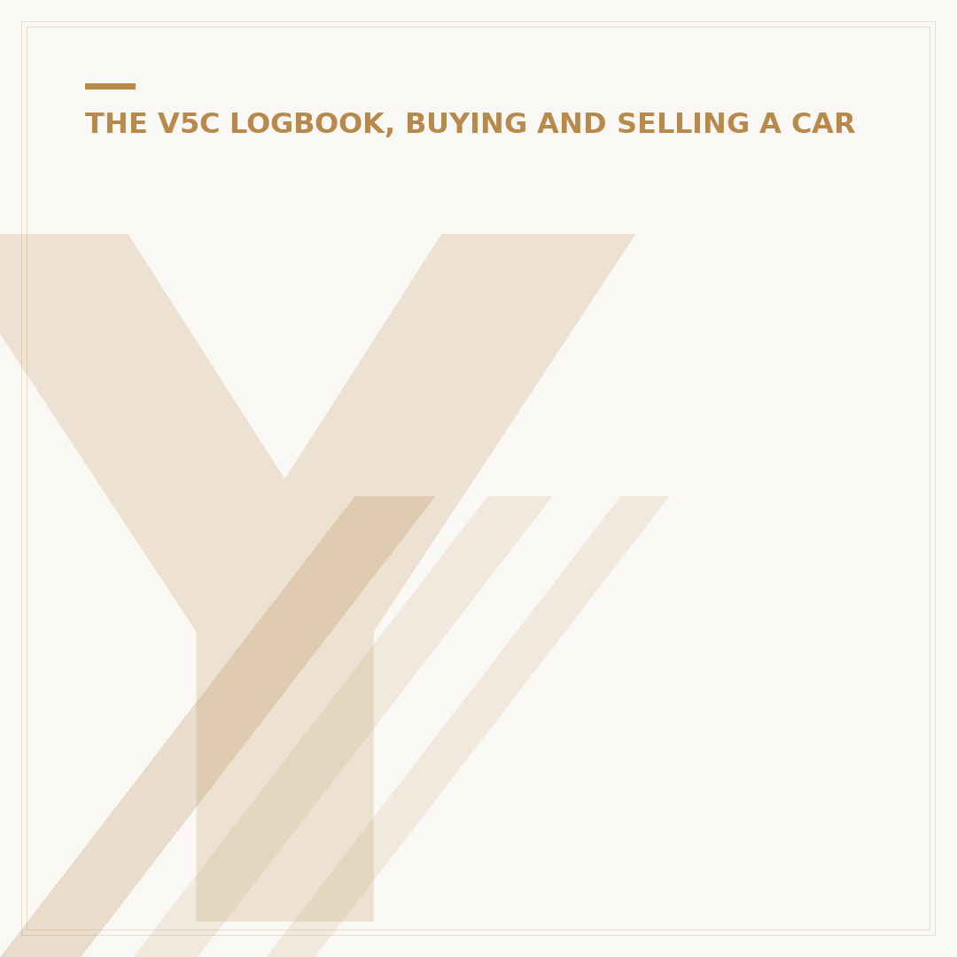 Your V5C Document: What It Is and How to Manage It