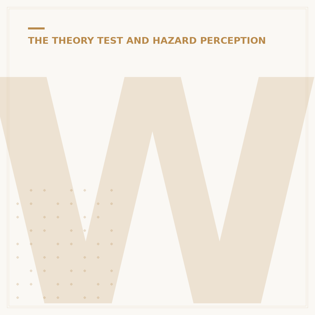 What Does the Theory Test Consist Of?