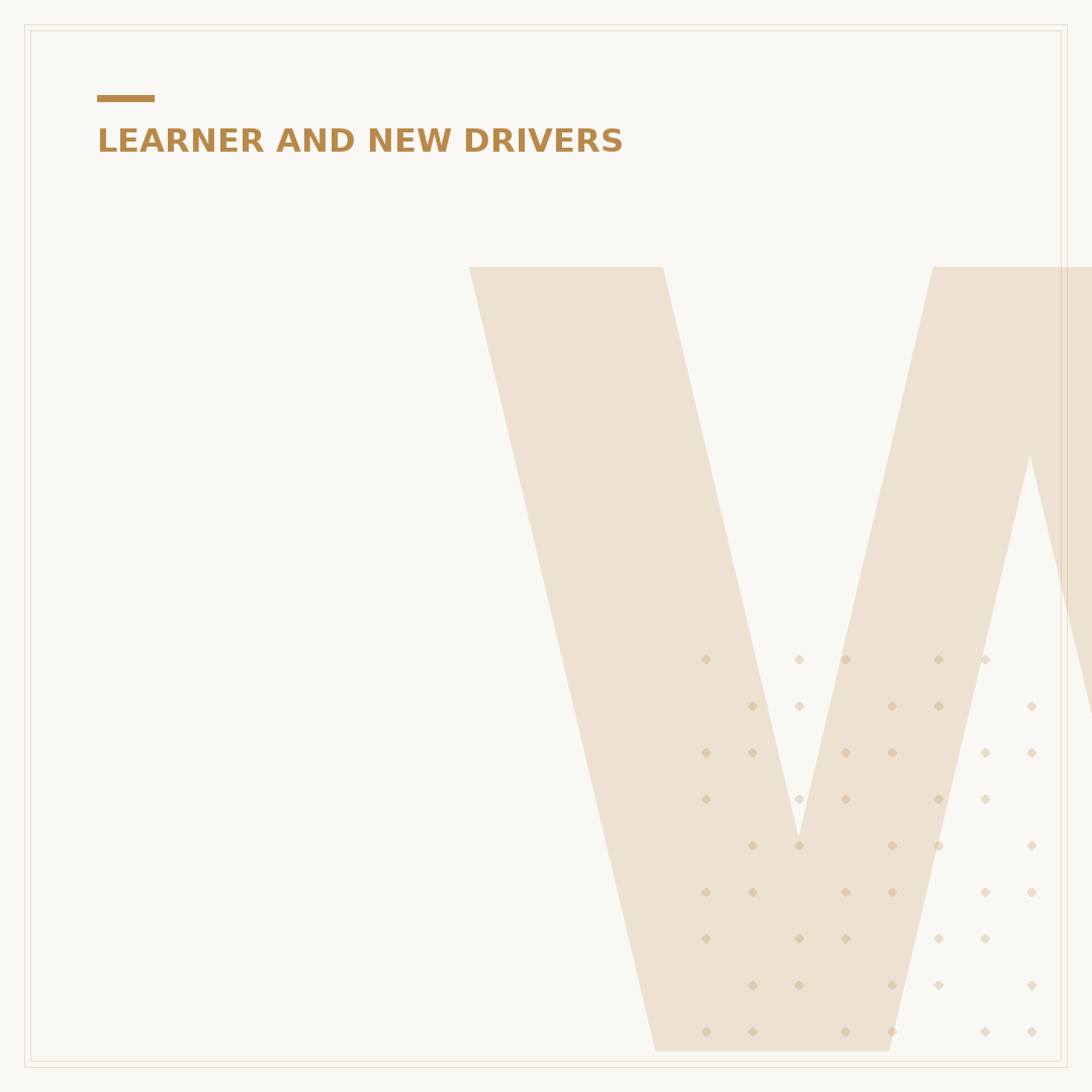 Where to Place L Plates on a Car