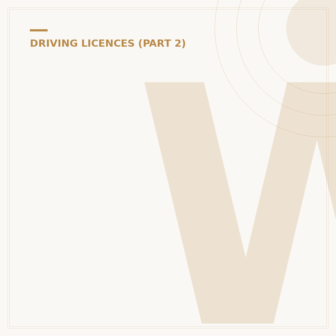 What to Write on Back of UK Driving Licence Photo