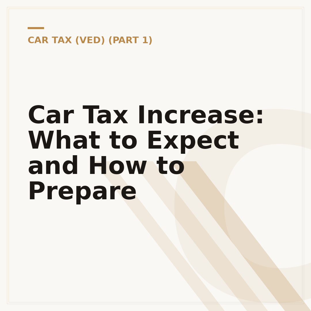 Car Tax Increase: What to Expect and How to Prepare