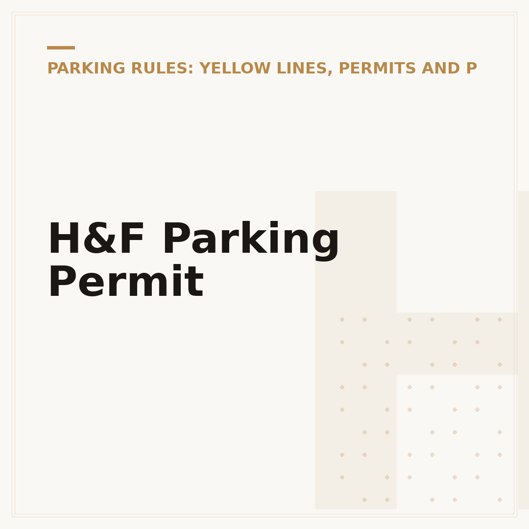H&F Parking Permit