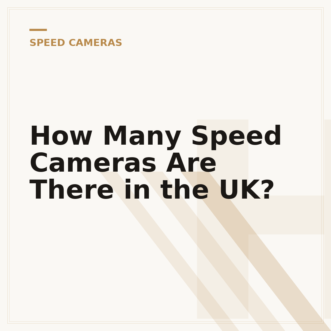 How Many Speed Cameras Are There in the UK?