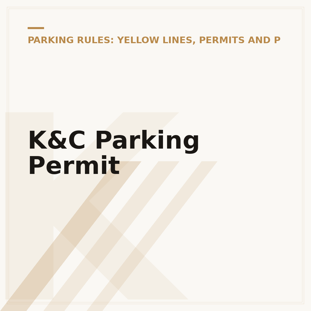 K&C Parking Permit