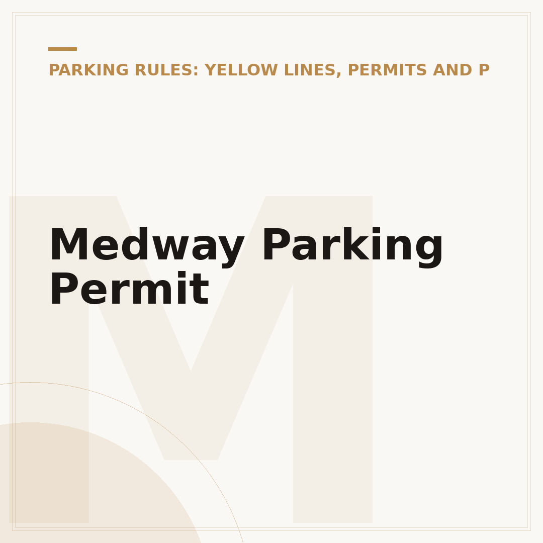 Medway Parking Permit