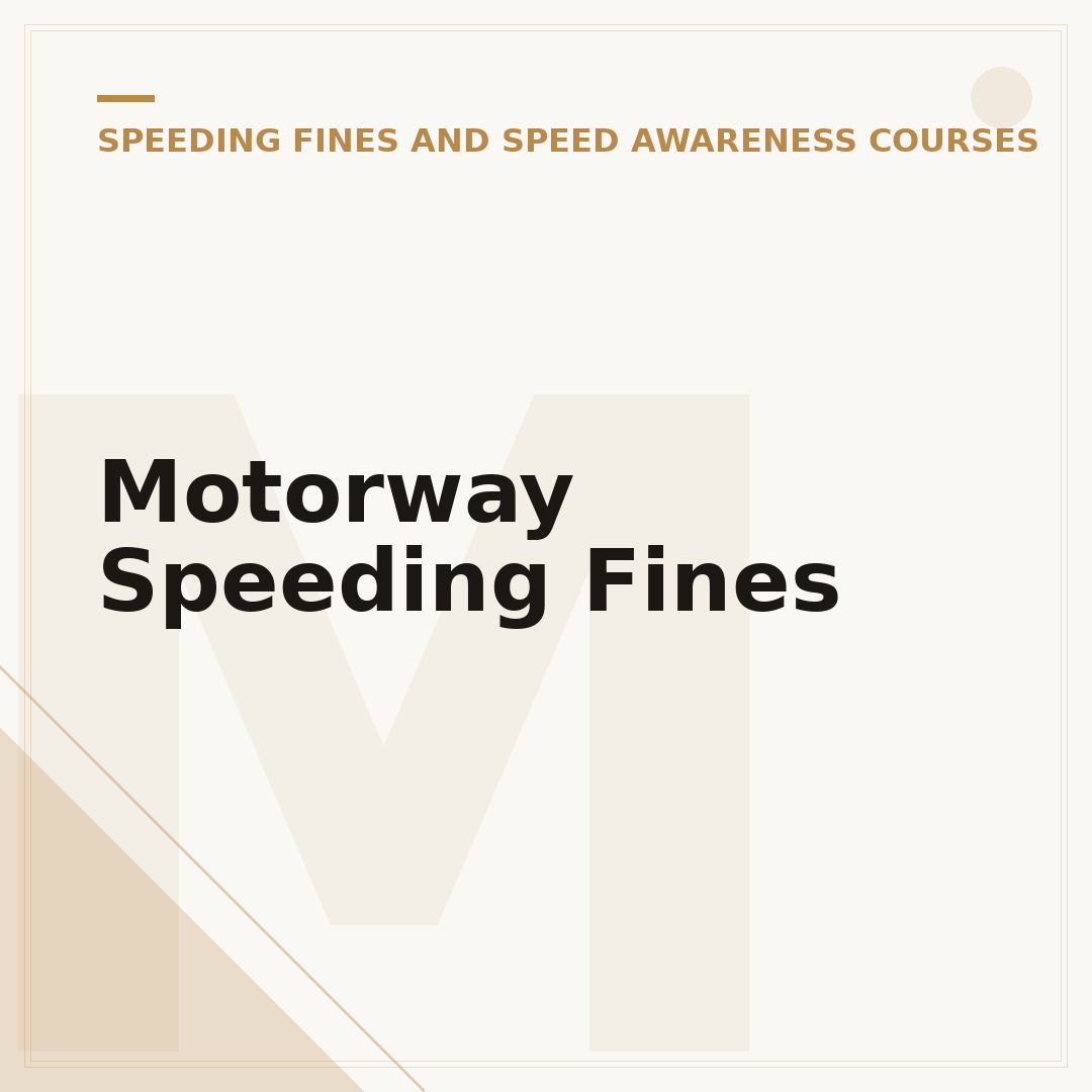 Motorway Speeding Fines