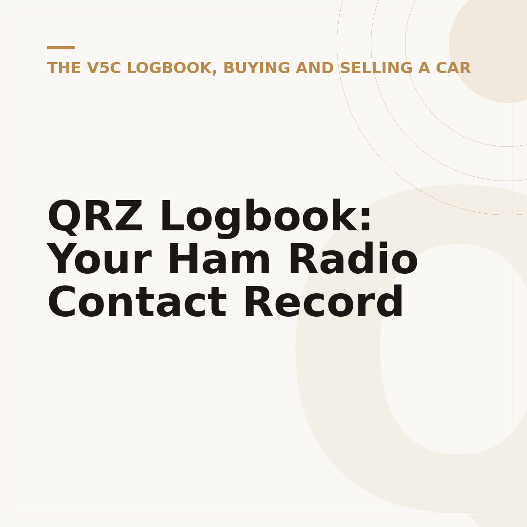 QRZ Logbook: Your Ham Radio Contact Record